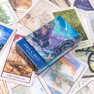 油画风心灵景观塔罗牌 mind scapes tarot 韦特卡牌
