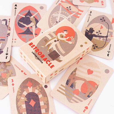 尼尔老爷子绝唱逆变三用卡可做雷诺曼神谕卡扑克牌用 retroracle