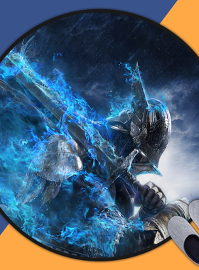 艾尔登法环：黑夜君临游戏周边地毯房间卧室床边毯电脑椅圆形地垫