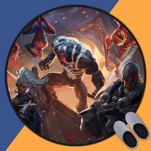 漫威争锋MarvelRivals圆形地垫