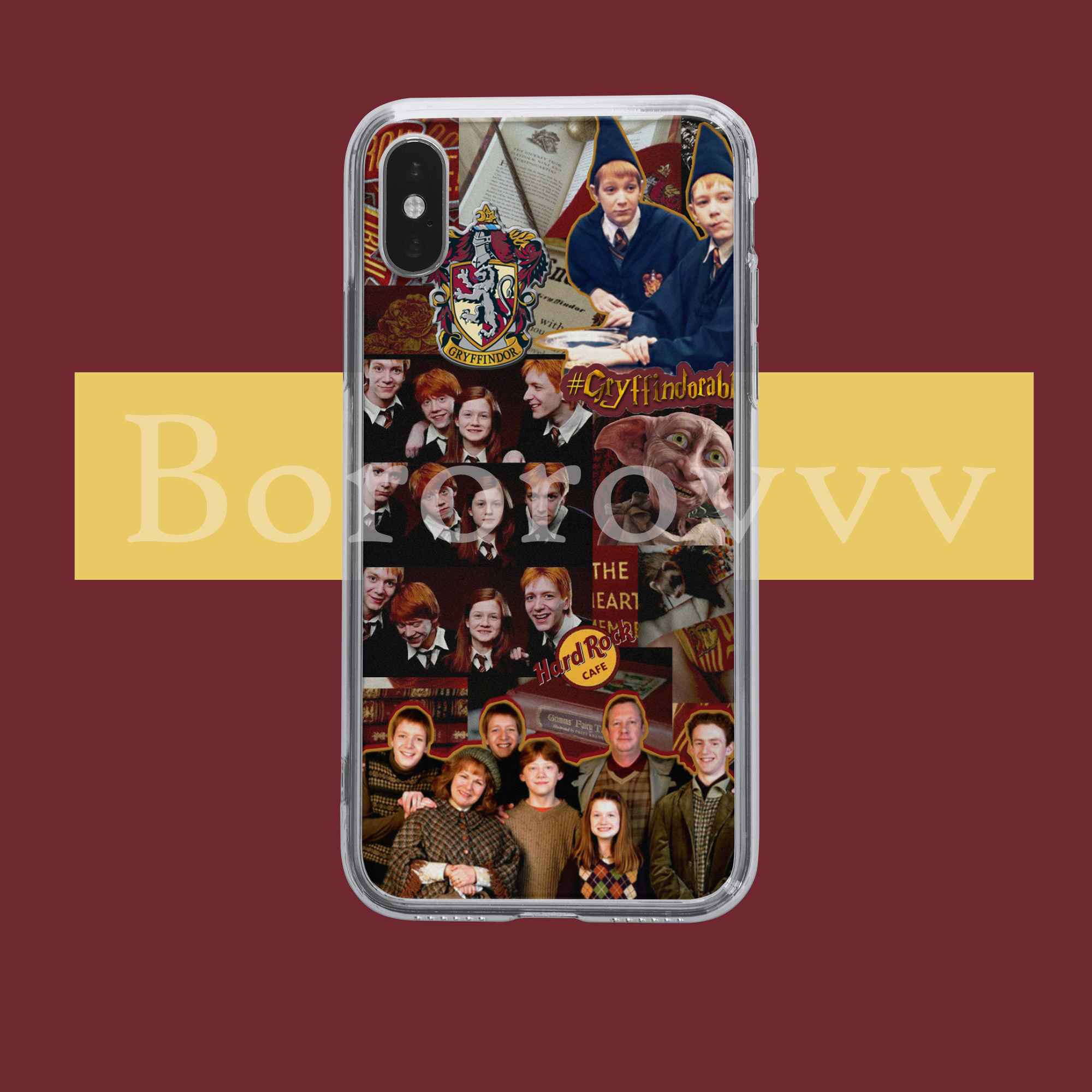 原创哈利波特韦斯莱双子手机壳 适用于安卓华为p40苹果11vivo小米