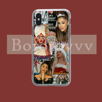 a妹Ariana Grande爱莉安娜格兰德手机壳 适用于 苹果12小米11华为