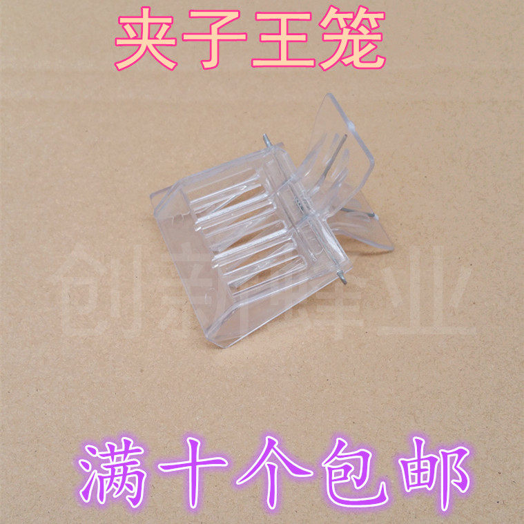 夹子蜂王笼 蜂具  养蜂工具 蜂王夹子 塑料囚王笼 抓王夹 包邮