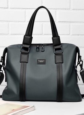 Catei Karrui手提男包防水商务时尚休闲牛津布大容量简约斜挎包邮