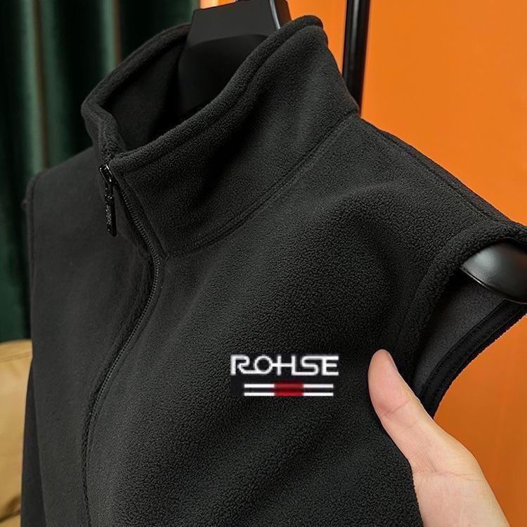 清仓捡漏抓绒衣马甲男士