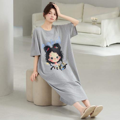 睡裙女卡通可爱少女家居服连衣裙