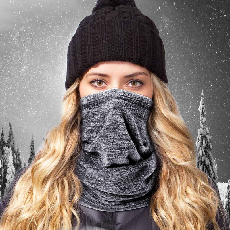 冬季脖套男户外运动保暖围脖防风滑雪装备护脸头巾女骑行防寒面罩