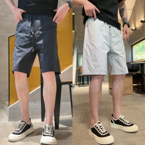 夏季男士轻薄速干百搭五分短裤潮