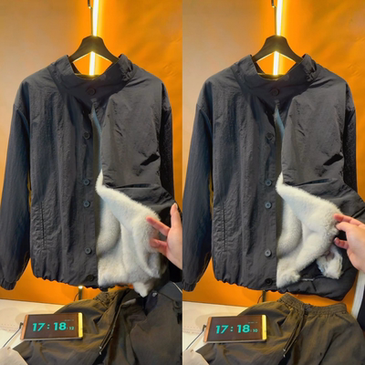 冬季新款座山雕外套男士时尚潮流