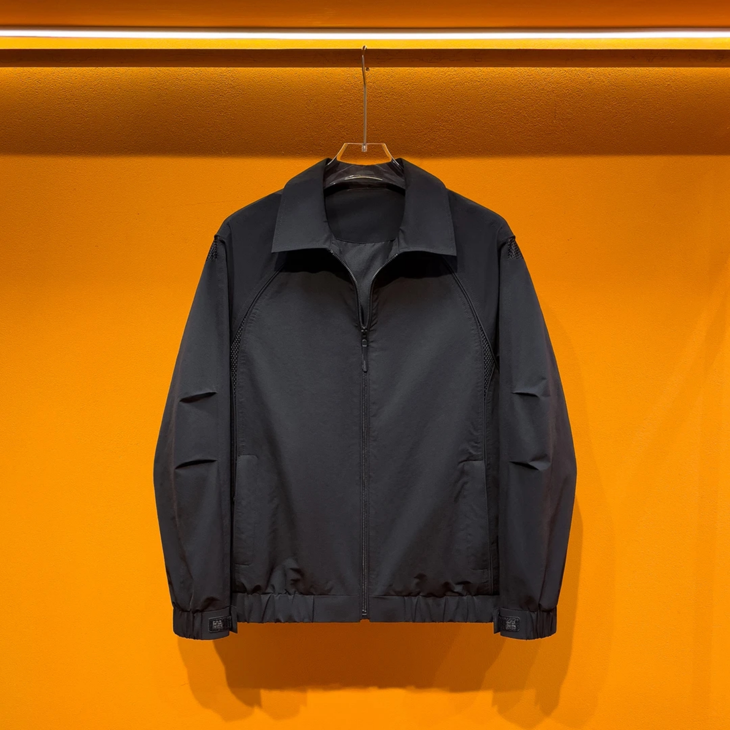 直播间同款男士时尚休闲工装翻领夹克春季新款百搭显瘦高级感外套