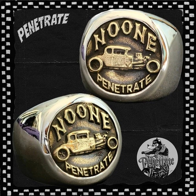 PENETRATE印第安风复古机车戒指