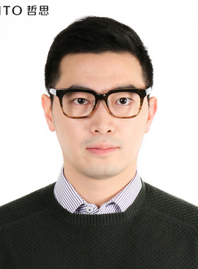 cogito哲思眼镜 全框棕色艺术气质 防蓝光护目镜 缪塞