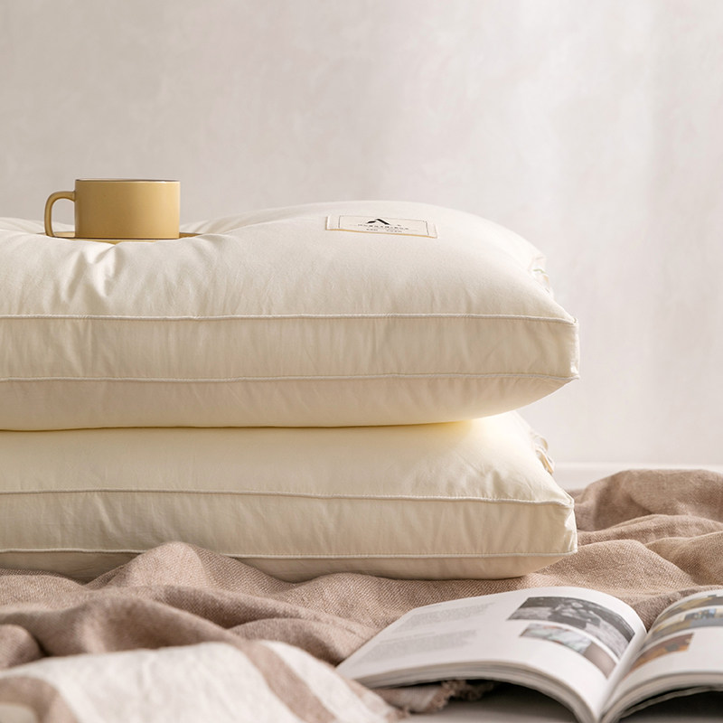 原棉酒店立体枕芯中枕高枕助眠单人枕头成人家用枕头芯通用可水洗