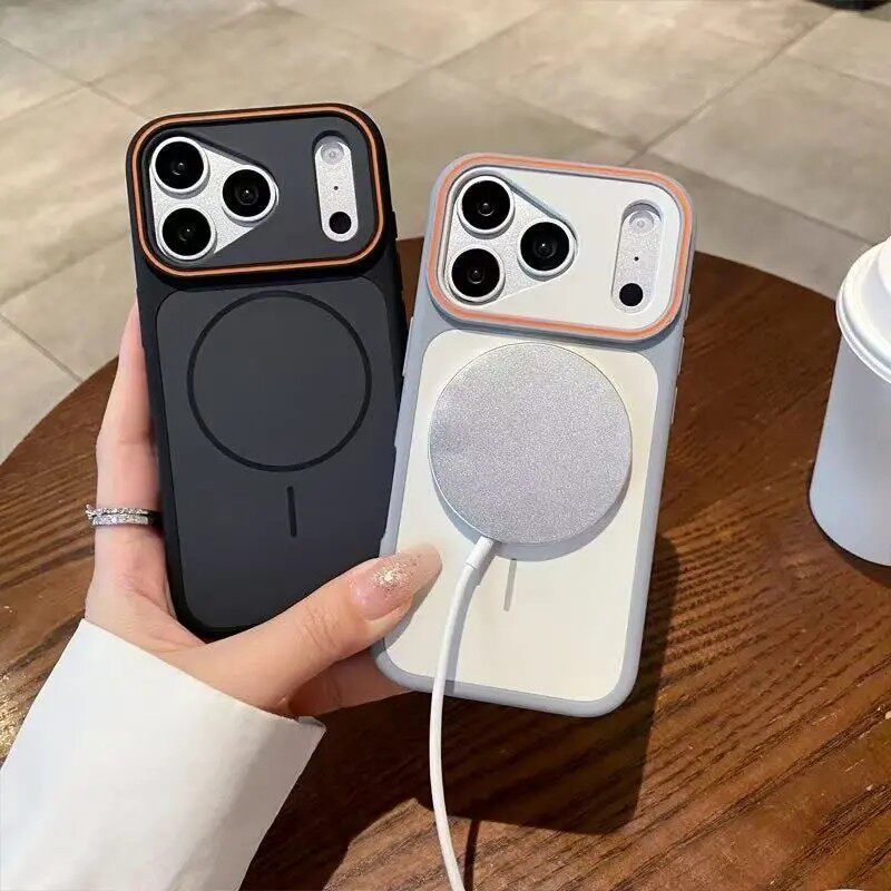 高级肤感魅眼磁吸适用苹果17Promax手机壳15/16plus超好看独特新品防摔手机壳14/13pro小众不会撞壳男女外壳