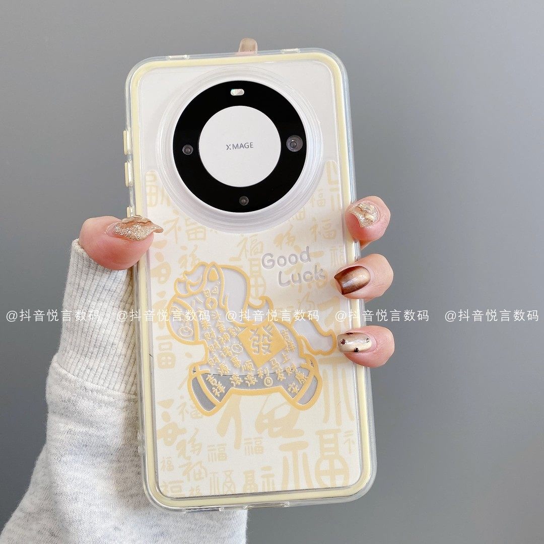 三合一炫彩百福小马适用华为mate80pro手机壳Pura80Ultra新款高级感小众保护套nova15Ultra超漂亮巨好看外壳