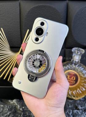 【解压陀螺支架+金属烤漆】适用华为nova11pro手机壳新款全包防摔Nova12Pro轻薄无边框手机套13/14pro保护壳