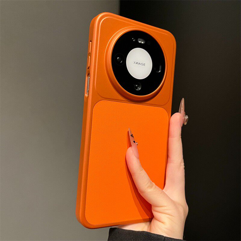 荔枝皮纹适用华为mate80手机壳mate70air新款2026网红爆款情侣全包防摔保护套60pro新品高级感小众超漂亮外壳