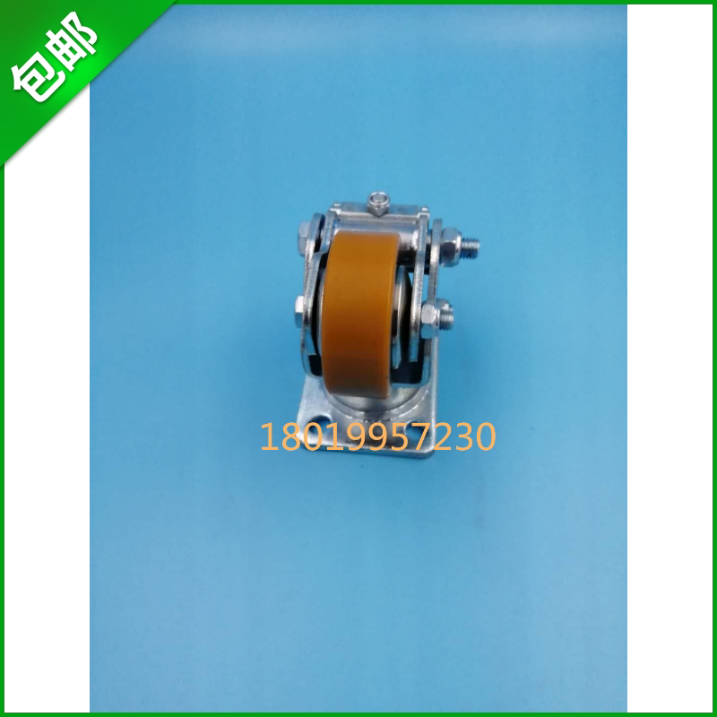 诺力小金刚辅助轮总成 EPT15电动叉车配件侧轮80*30-40平衡轮支架