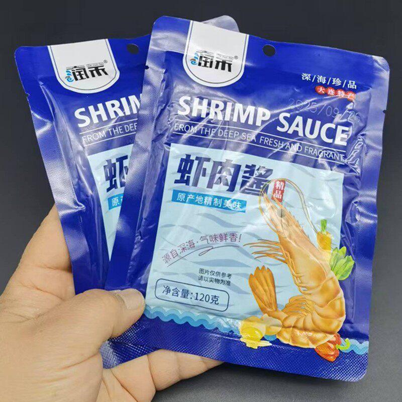 虾酱大连特产大润禾虾肉酱开袋即食拌面虾怪酱海鲜酱熟拌面鲜香
