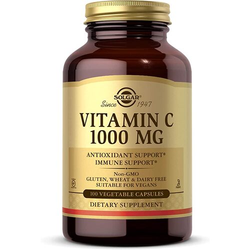 美国代购Solgar VitaminC 1000mg100 Vegetable