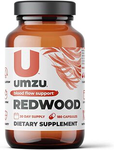 美国代购UMZU Redwood Nitric Oxide Booster Capsules 30 Day
