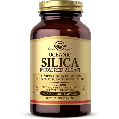 美国代购Solgar Oceanic Silica from Red Algae 25mga