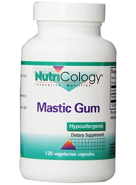 美国代购Nutricology Mastic Gum120 Vegetarian