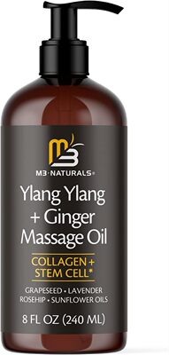 美国代购Ylang Ylang + Ginger Massage Oil for Massage Therapy