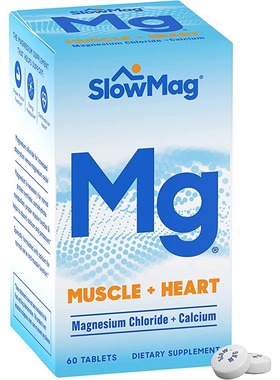 美国代购SlowMag Mg Muscle Heart Magnesium Chloride