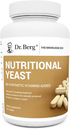 Dr. Berg Nutritional Yeast Tablets Natural B12 Ad