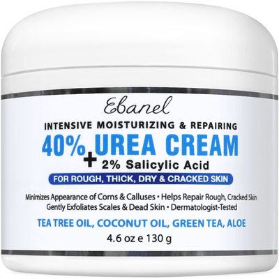 美国代购Ebanel Urea Cream 40% plus Salicylic Acid 2%, Foot f