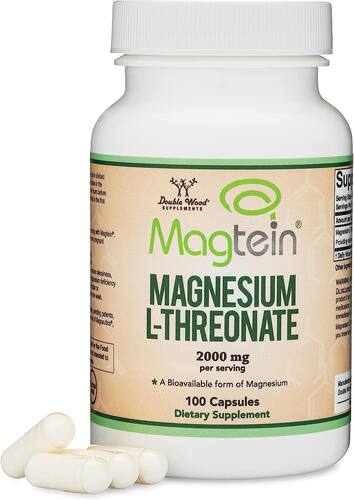 美国代购Magnesium L Threonate Capsules (Magtein) – High Abs