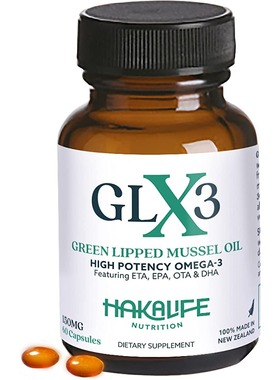美国代购Haka Life Extra Strength Green Lipped Mussel Oil