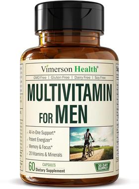 美国代购Multivitamin for Men Focus Performance