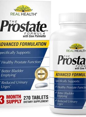 美国代购Real Health Laboratories The Prostate Formula with S