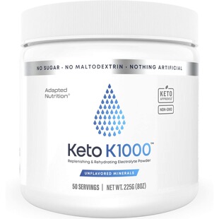 美国代购Keto K1000 Electrolyte Powder Hydration Supple