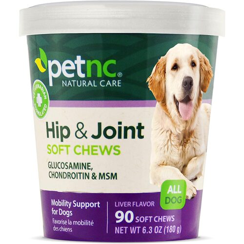 PetNC Natural Care Hip Soft Chews for Dogs