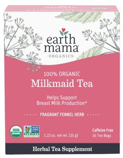 美国代购Earth Mama Organic Milkmaid® Tea | Lactation Suppor