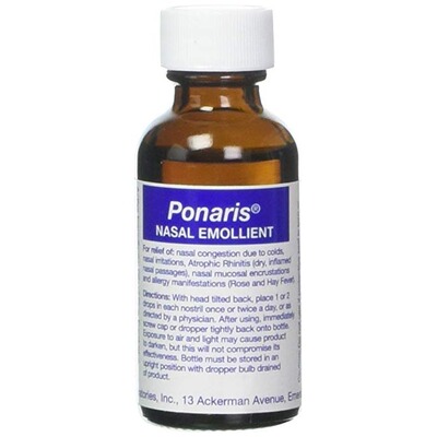 美国代购Ponaris Nasal Emolient1oz