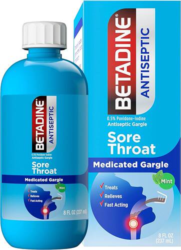 美国代购Betadine  Sore Throat  Gargle to Relieve  Symptoms,