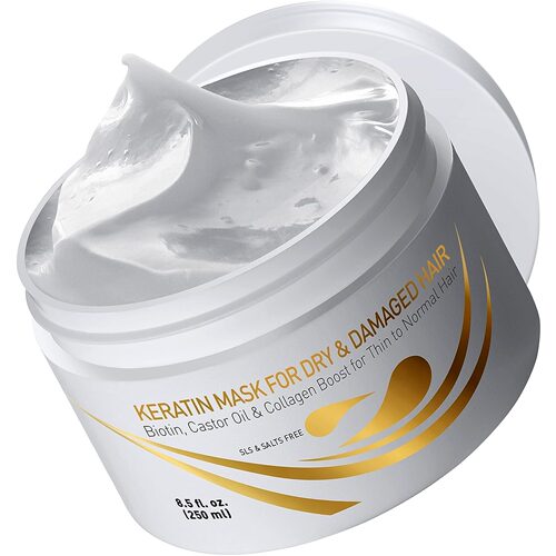 美国代购Vitamins Keratin Hair Mask Deep Conditioner
