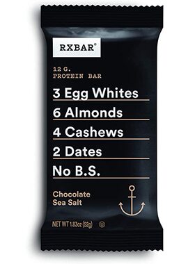 美国代购RXBAR, Chocolate Sea Salt, Protein Bar, 1.83 O