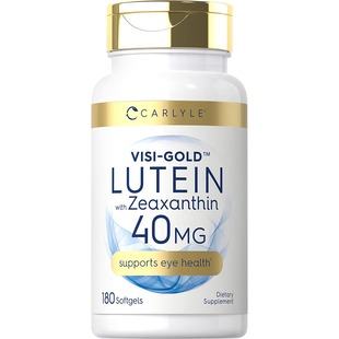 美国代购Carlyle Lutein Zeaxanthin 40 mg180 Softgels