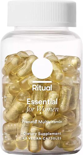 美国代购Ritual Prenatal Vitamins: Folate & Choline for Neura