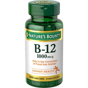 美国代购Natures Bounty Vitamin B12Supports Energy