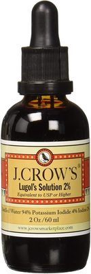 美国代购J.CROW'S® Lugol's Solution of Iodine 2% 2oz