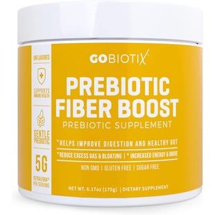 美国代购GoBiotix Prebiotic Fiber Boost Powder Support