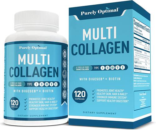 美国代购Premium Multi Collagen Peptides Types