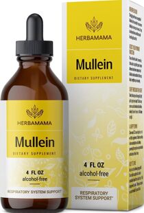 美国代购Mullein Leaf Tincture - Lung Cleanse - Vegan Mullein