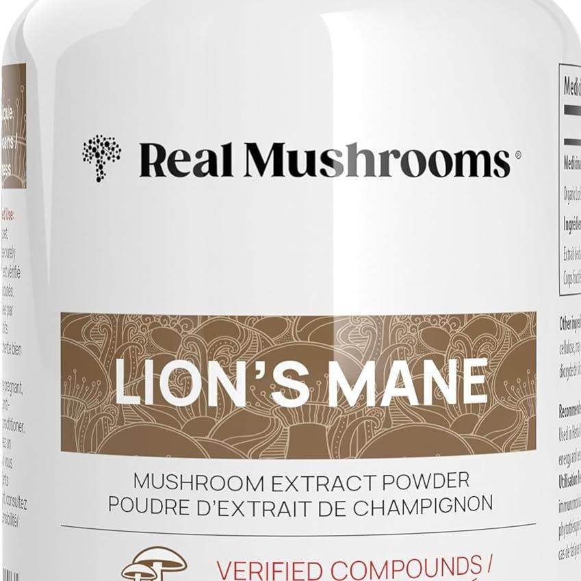 美国代购Real Mushrooms Lion’s Mane 300Capsules
